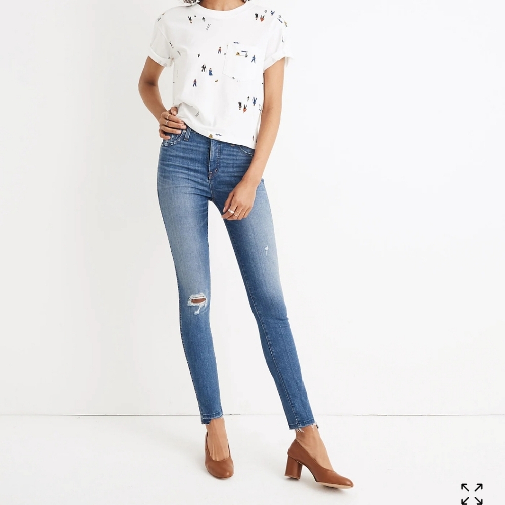 Madewell 10" High-Rise Skinny Jeans